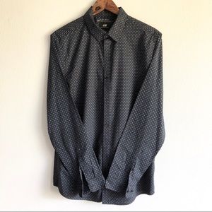 H&M Slim fit Non-iron Long sleeves shirt- Size L